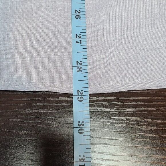 Chambray Grey-Blue Off-Shoulder Ruffle Dress - NWT - M - Picture 10 of 13